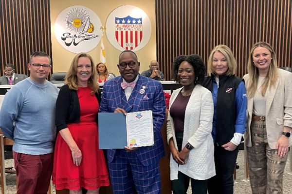 Port Arthur LNG receives proclamation from the City of Port Arthur